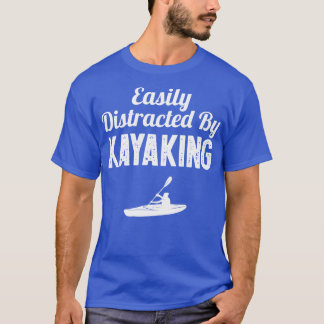 T-shirt Facilement Distrait Par Le Kayak