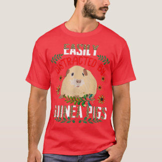 T-shirt Facilement Distrait Par Le Tournesol Léopard Des C