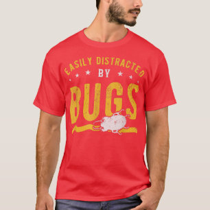 T-shirt Facilement distrait par les bogues