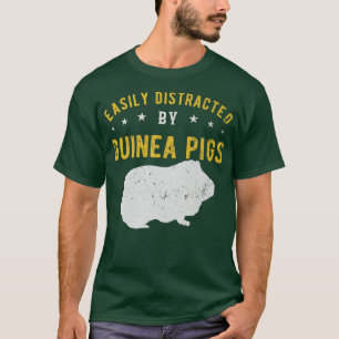T-shirt Facilement distrait par les cochons de Guinée 148