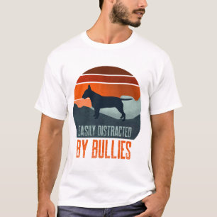 T-shirt Facilement Distrait Par Les Promenades De Chiens D