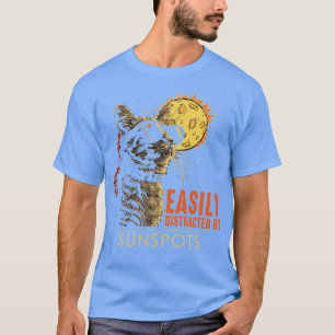 T-shirt Facilement Distrait Par Les Taches Solaires
