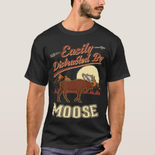 T-shirt Facilement distrait par Moose Scandinavia Moose An