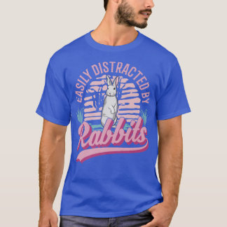 T-shirt Facilement distrait par Rabbits Premium 