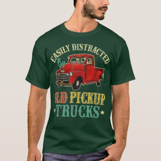 T-shirt Facilement distrait par vieux camionnettes de rama