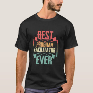 T-shirt Facilitateur de programme vintage