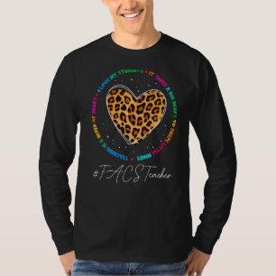 T-shirt Facs Enseignant École Administration Semaine d'app