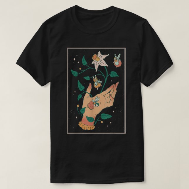 T-shirt Faecore Fairywave Fairy Fairycore Magic Imaginaire (Design devant)