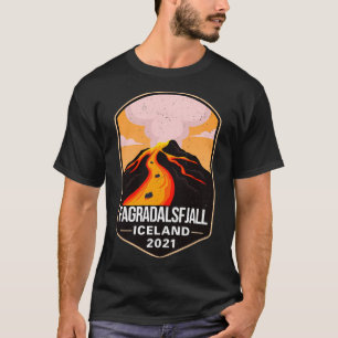 T-shirt Fagradalsfjall Mountain Volcano Erupted Islande 20