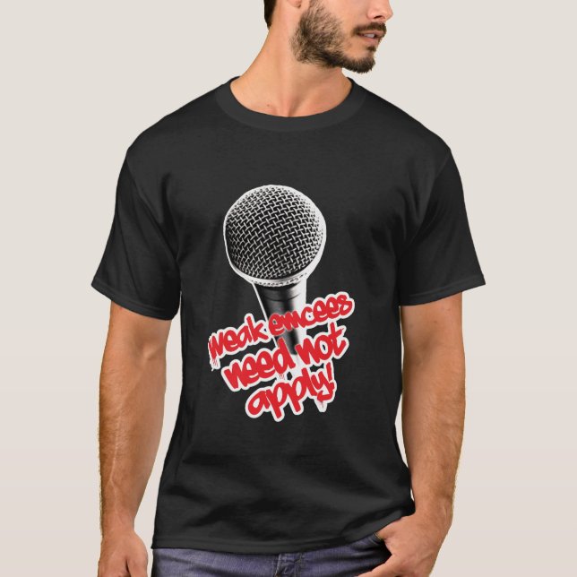 T-shirt faible de maîtres de cérémonie (Devant)