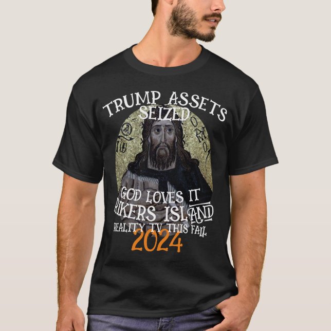 T-SHIRT FAILLITE TRUMP VUE RÉALITY TV 2024 (Devant)