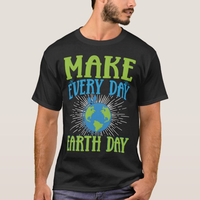 T-shirt Faire chaque jour (Devant)