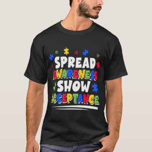 T-shirt Faire connaître, montrer l'acceptation, Sensibilis