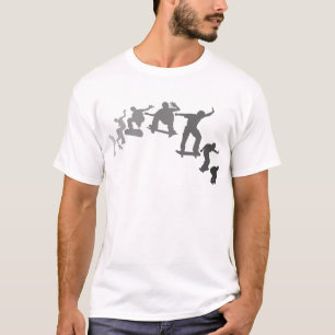 T-shirt Faire de la planche à roulettes