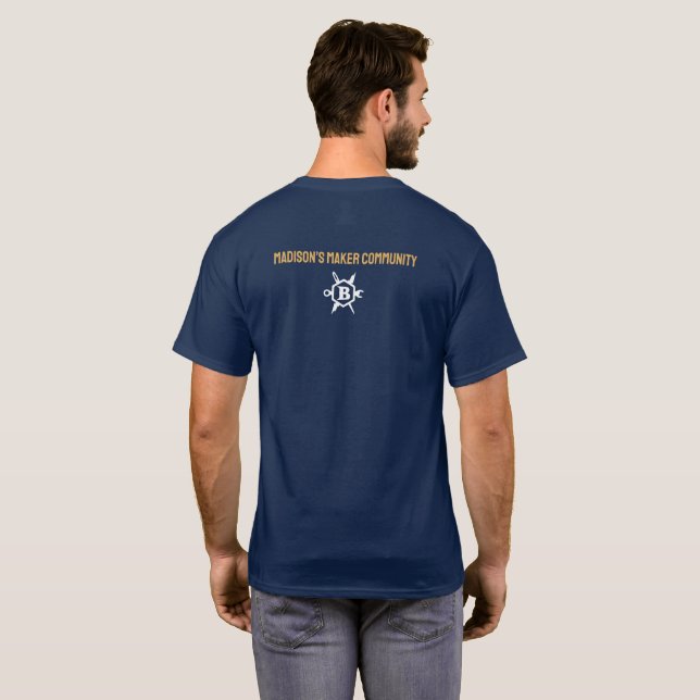 T-shirt Faire de notre journée l'enfant (Dos entier)
