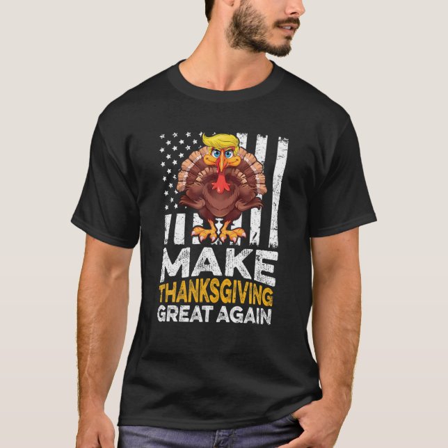 T-shirt Faire de Thanksgiving un grand cadeau de chemise à (Devant)