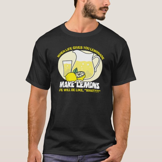 T-shirt Faire des citrons (Devant)