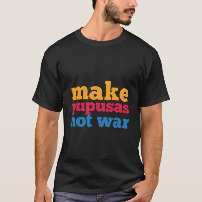 T-shirt Faire des marionnettes pas la guerre Chemise Salva (Devant)