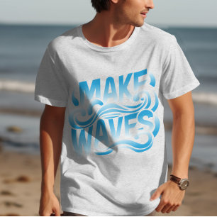 T-shirt Faire des vagues
