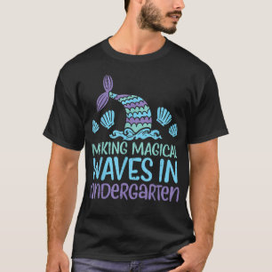 T-shirt Faire Des Vagues Magiques En Maternelle Sirène D'A