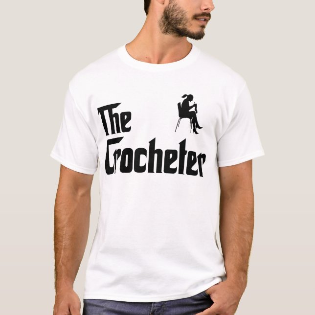 T-shirt Faire du crochet (Devant)