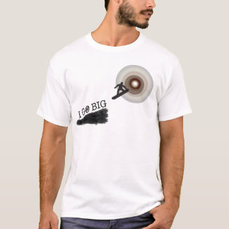 T-shirt faire du surf des neiges l'écoulement