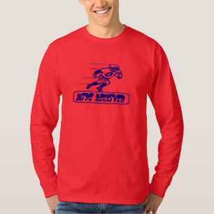 T-shirt Faire du toast Hommes long-manches Tee Grand Paren