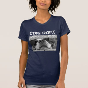 T-shirt Faire face à la cruauté envers les animaux