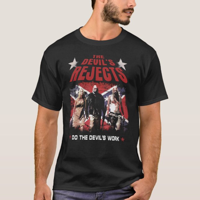 T-shirt Faire Fonctionne Les Diables Rejette Le Don Pour F (Devant)