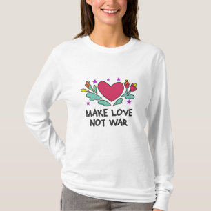 T-shirt Faire l'amour pas la guerre
