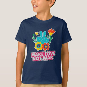 T-shirt Faire l'amour pas la guerre