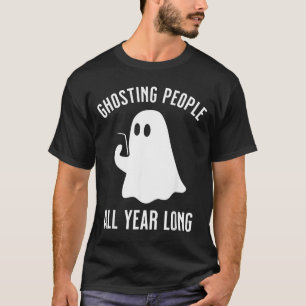 T-shirt Faire l'autruche toute l'année Halloween drôle