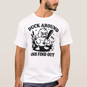 T-shirt Faire le Tour et Découvrir – Canard En colère Drôl