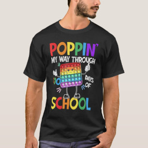 T-shirt Faire mon chemin en poppin' à travers 100 jours d'