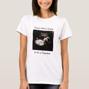 T-shirt Faire-part de grossesse   Devenir grand-mère