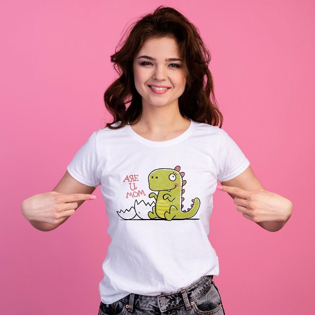 T-shirt Faire-part de grossesse Pregosaurus (Créateur téléchargé)