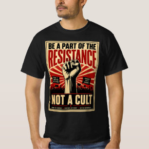 T-shirt Faire partie de la Résistance Activisme Vintage