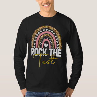 T-shirt faire passer le test jour du test enseignant jour