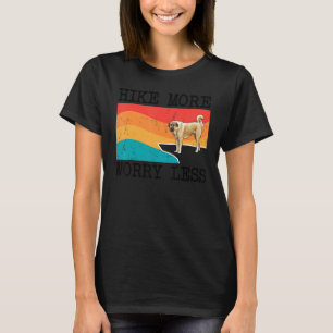 T-shirt Faire plus de randonnées et moins de soucis Graphi