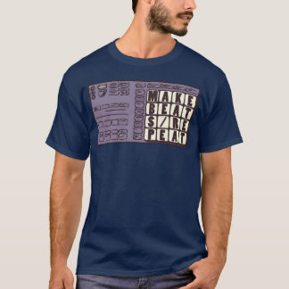T-shirt Faire répéter les rythmes