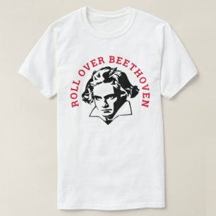 T-shirt Faire rouler sur Beethoven