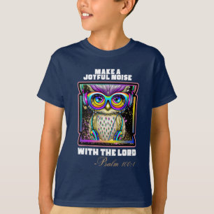T-shirt Faire un bruit joyeux foi chrétienne
