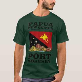 T-shirt faire un voyage en Papouasie-Nouvelle-Guinée