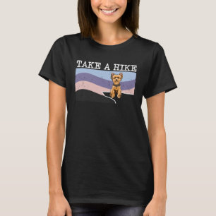 T-shirt Faire Une Randonnée Yorkshire Terrier Randonnée Gr