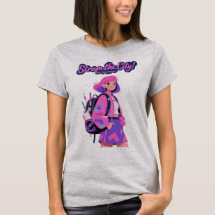 T-shirt Faire vibrer la ville ! Jouez votre pouvoir ! Fe