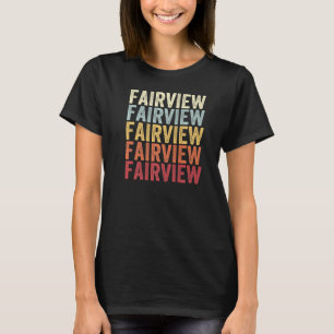 T-shirt Fairview Pennsylvania Fairview PA Retro Vintage Te
