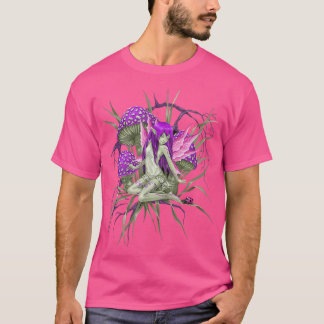 T-shirt Fairy Champagne Boyfriend Fées Esthétique