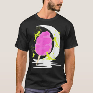 T-shirt Fairy Coton bonbon Floss Night Moon