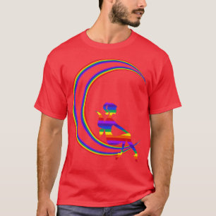 T-SHIRT FAIRY CRECENT LUNAR MOON ART VOUS AIME À LA LUNE