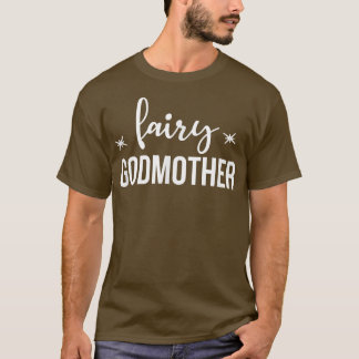 T-shirt Fairy Godmère mignonne pour femme tante famille